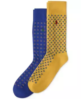 Мужские носки Foulard Slack, 2 пары Polo Ralph Lauren, желтый