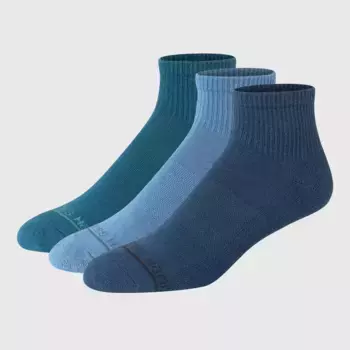 Мужские носки Hanes Originals Premium SuperSoft Ankle Socks 3pk Hanes Premium, цвет Navy/Teal