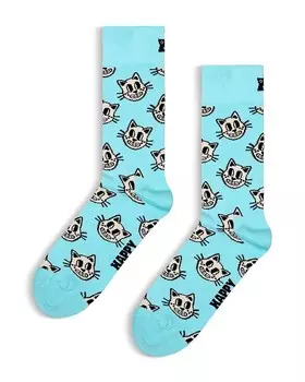 Мужские носки Happy Socks Cat, синий