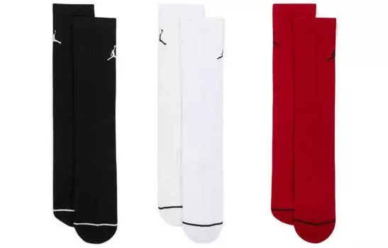 Мужские носки Jordan до середины икры, 1 set of 3 pairs
