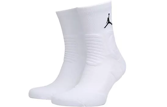 Мужские носки Jordan до середины икры, Белый