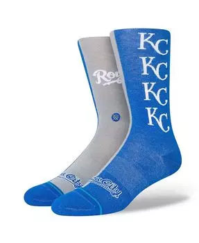 Мужские носки Kansas City Royals Split Crew Stance, синий