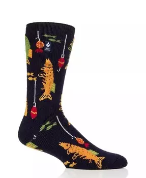 Мужские носки Lite Jack Novelty Crew Heat Holders, мультиколор