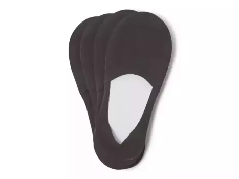 Мужские носки No Show - комплект из 4 пар Mix No. 6, Black