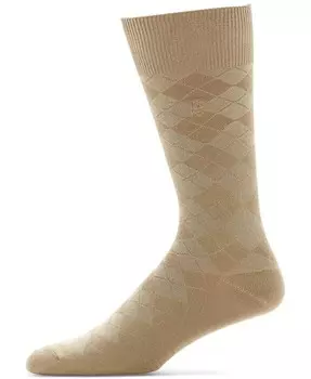 Мужские носки Perry Ellis, ромбовидная упаковка Perry Ellis Portfolio, коричневый/бежевый