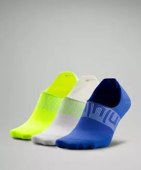 Мужские носки Power Stride для неявки с активной хваткой 3 шт Lululemon