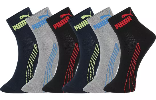 Мужские носки Puma, цвет 3 Pack (Multicolor)