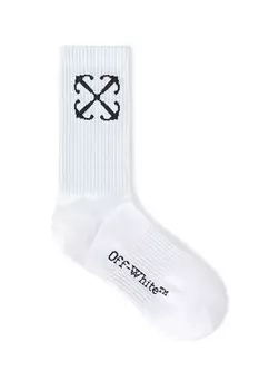 Мужские носки с логотипом Off-White, белый