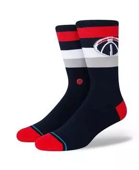 Мужские носки с полосками Washington Wizards Crew Stance, синий