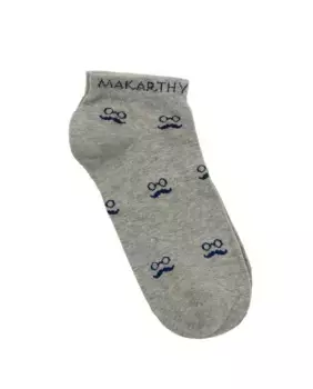 Мужские носки с причудливым принтом Makarthy, серый
