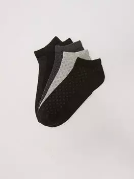 Мужские носки с рисунком, 5 шт. LCW Accessories