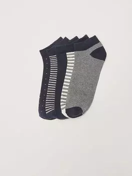 Мужские носки с рисунком, 5 шт. LCW Accessories