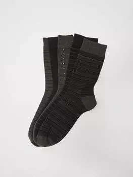 Мужские носки с рисунком, 5 шт. LCW Accessories