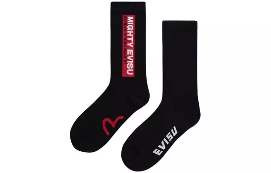 Мужские носки выше колена Evisu
