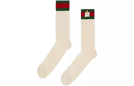Мужские носки выше колена Gucci