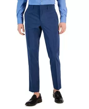 Мужские облегающие брюки без защипов Perry Ellis Portfolio, мульти