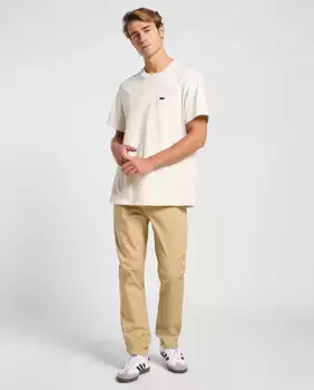 Мужские облегающие брюки-чинос Lee, бежевый