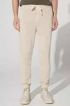 Мужские облегающие брюки с узким вырезом и боковым карманом, хлопковые брюки с завязками на талии, гибкие брюки-джоггеры AC&Co Altinyildiz Classics, серый