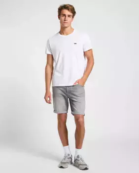 Мужские облегающие джинсовые шорты Lee, серый