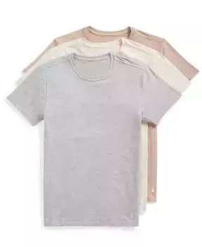 Мужские облегающие майки с растягивающейся тканью, 3 шт Polo Ralph Lauren, мультиколор