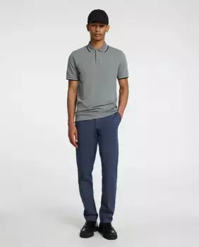 Мужские облегающие спортивные брюки чинос Selected, синий