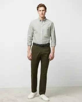 Мужские обычные спортивные брюки без складок Dustin, хаки