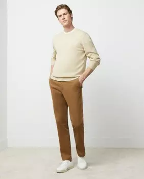 Мужские обычные спортивные брюки без складок Dustin, бежевый