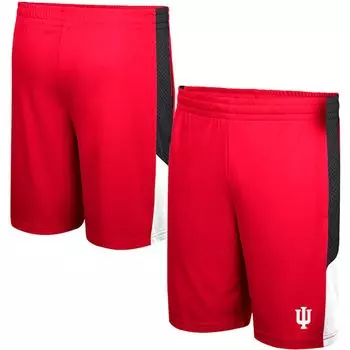 Мужские очень прочные шорты Indiana Hoosiers Crimson Colosseum