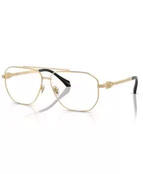 Мужские очки авиаторы VE1307 Versace, золотой