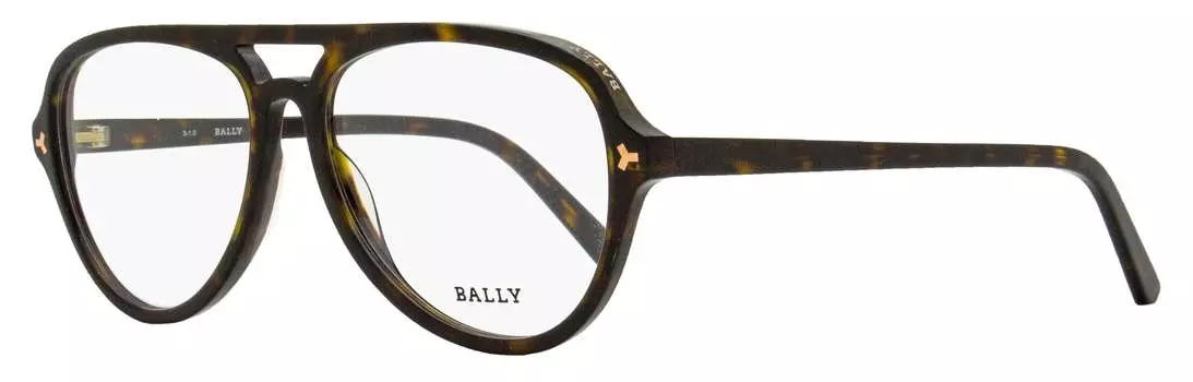 Мужские очки-пилоты Bally BY5031 052 Dark Havana 57 мм