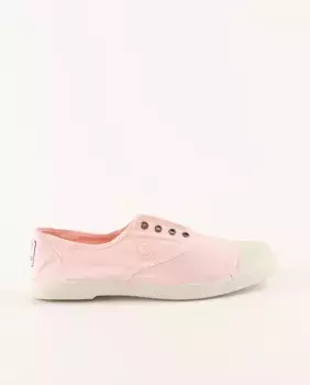 Мужские однотонные хлопковые холщовые кроссовки El Ganso, цвет Rosa