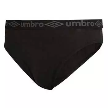 Мужские однотонные трусы Umbro, черный