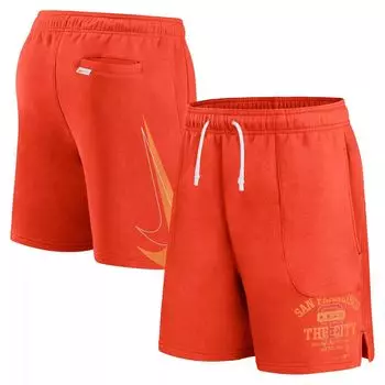 Мужские оранжевые эффектные шорты для игры с мячом San Francisco Giants Nike