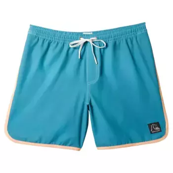 Мужские оригинальные гребешки для волейбола 17 дюймов Quiksilver Плавательные шорты, синий