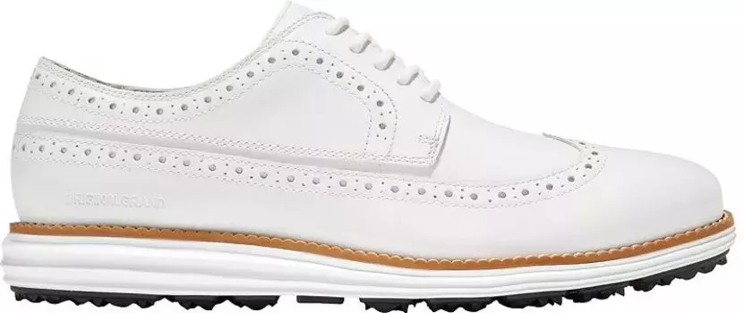 Мужские оригинальные кроссовки для гольфа Cole Haan Oxford 22 Grand Wing, белый
