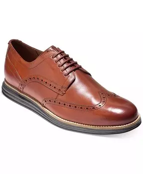 Мужские оригинальные оксфорды Grand Wing Cole Haan, коричневый