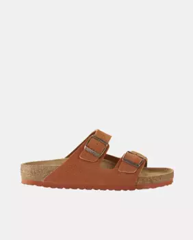 Мужские открытые сандалии Arizona с ремешками, пряжкой и подошвой из ЭВА Birkenstock, коричневый