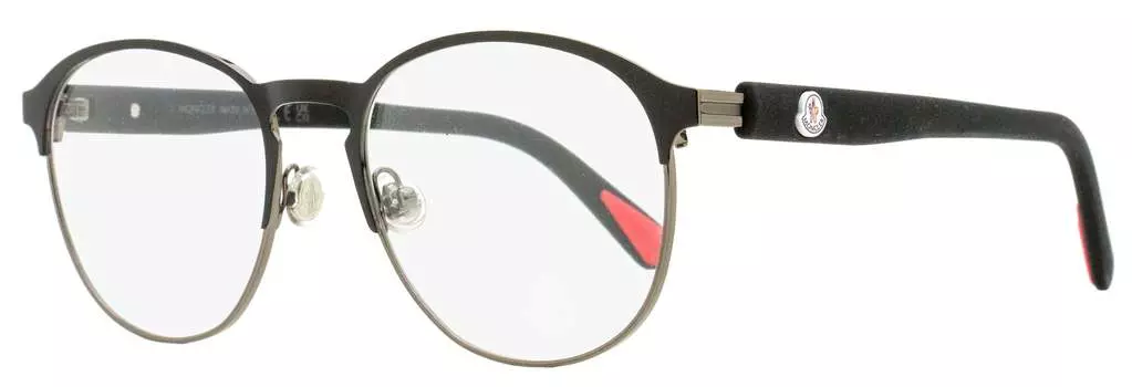 Мужские овальные очки Moncler ML5192 001 черные 54 мм