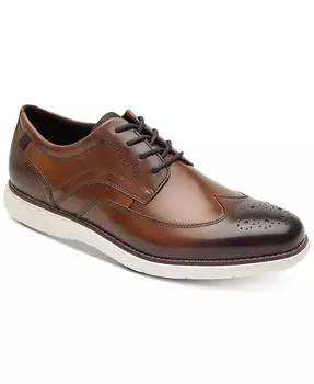 Мужские оксфордские туфли Garett Wingtip Rockport, коричневый