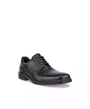 Мужские оксфордские туфли Helsinki 2.0 Cap Toe Tie Ecco, черный