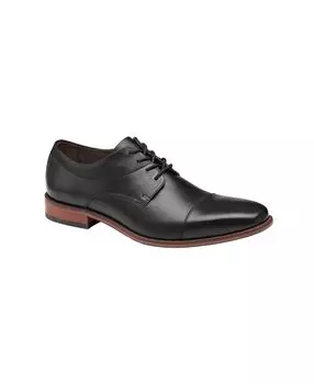 Мужские оксфорды archer cap toe Johnston & Murphy, черный