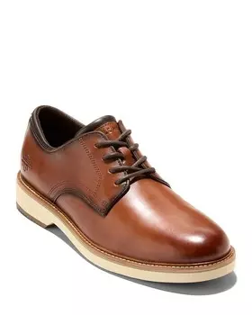 Мужские оксфорды Cole Haan American Classics Montrose с простым носком, коричневый