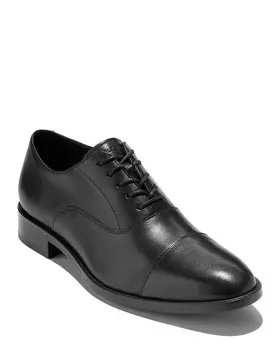 Мужские оксфорды Cole Haan Hawthorne со шнуровкой и носком, черный