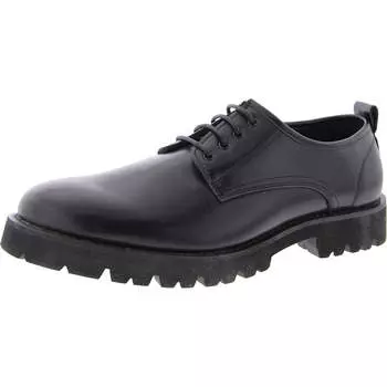 Мужские оксфорды Kaiden со шнуровкой и круглым носком Steve Madden, черный