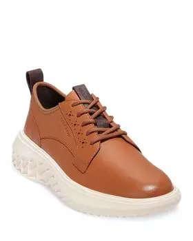 Мужские оксфорды на шнуровке ZERGRAND Work From Anywhere Cole Haan, цвет Brown