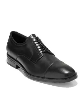 Мужские оксфорды с кепкой modern essentials Cole Haan, черный