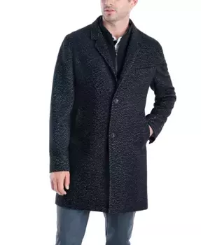 Мужские пальто Pike Classic-Fit Over Michael Kors, черный