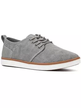 Мужские парусиновые оксфорды на шнуровке Atomix Reserved Footwear, цвет Light Grey