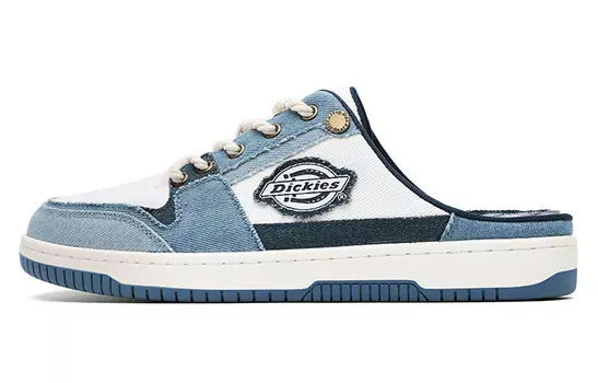 Мужские парусиновые туфли с низким верхом, светло-голубые/белые Dickies