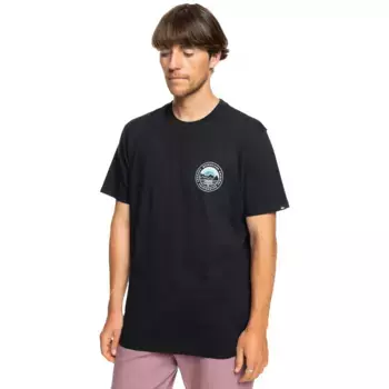 Мужские пейзажи Quiksilver футболка, чёрный